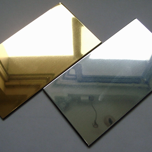 9 mm.Altın Ayna Yüzeyli Alüminyum Dekota Foam PVC (125x200 cm) 